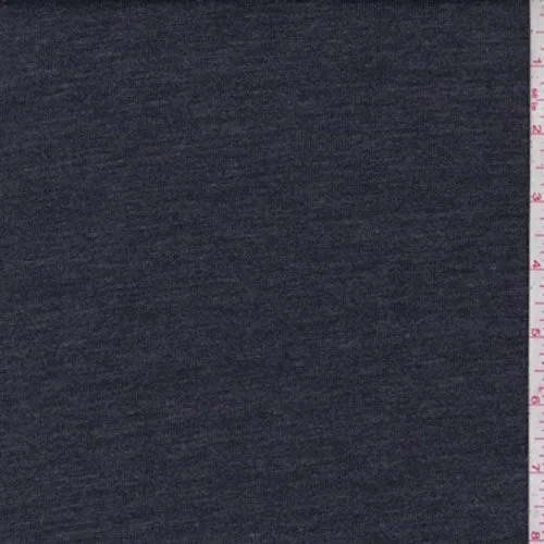 1 YD PC-Black/Charcoal 2 Ply T-Shirt Knit Fabric
