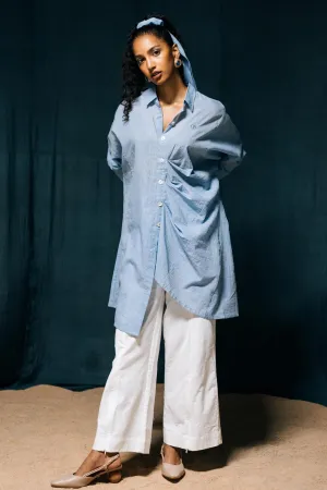 Anila - Blue Chambray Shirt