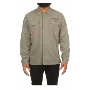 BBC Olive Drab BB Starstruck LS Woven  (821-2601)