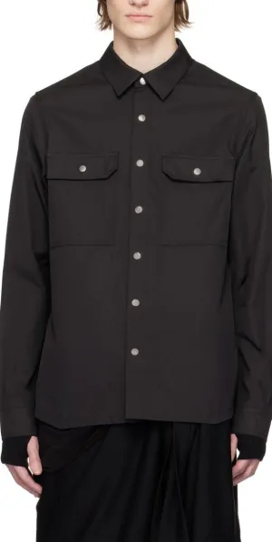 Black Outershirt Shirt