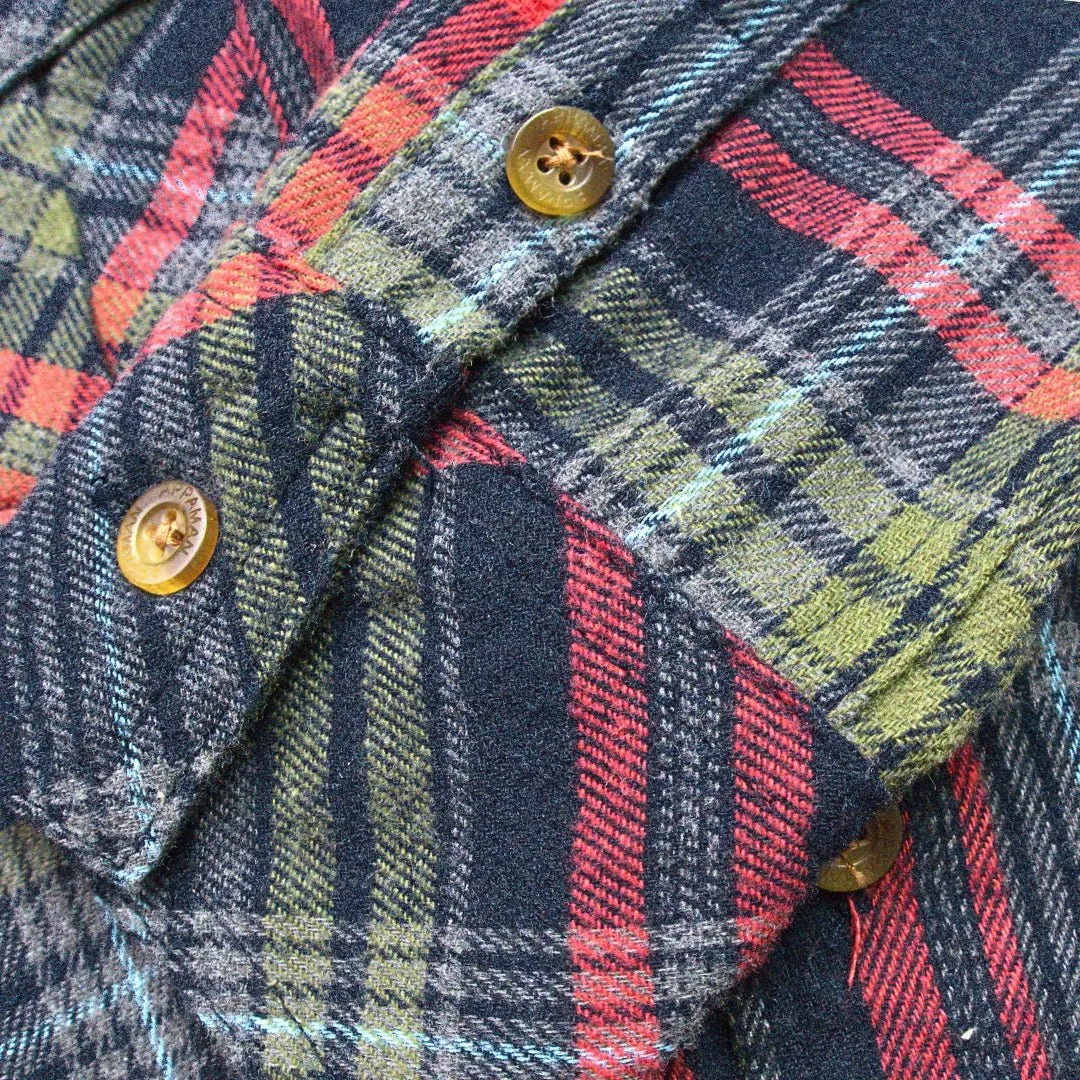 Boys Fall Flannel Button Down Shirt