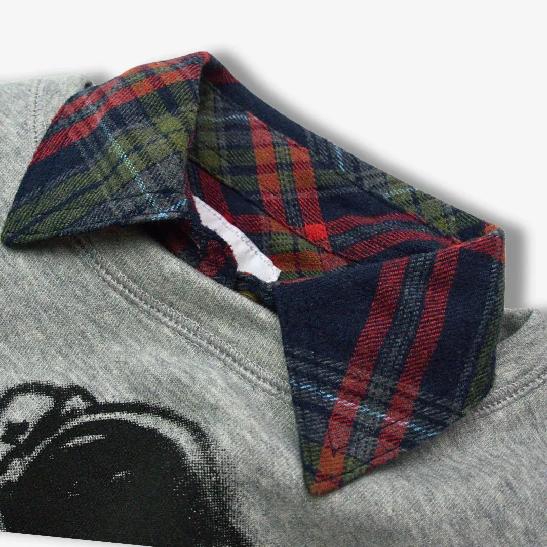 Boys Fall Flannel Button Down Shirt