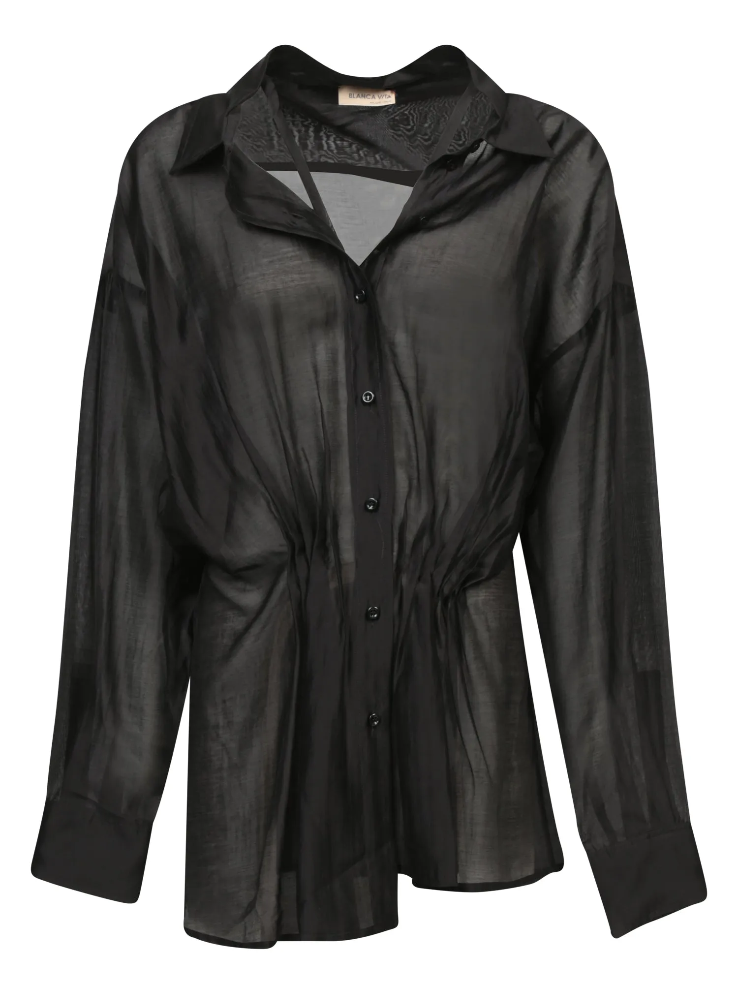 Bret Lyo Black Muslin Shirt