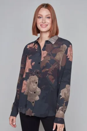 Carre Noir - 7596 Barbara Floral Shirt