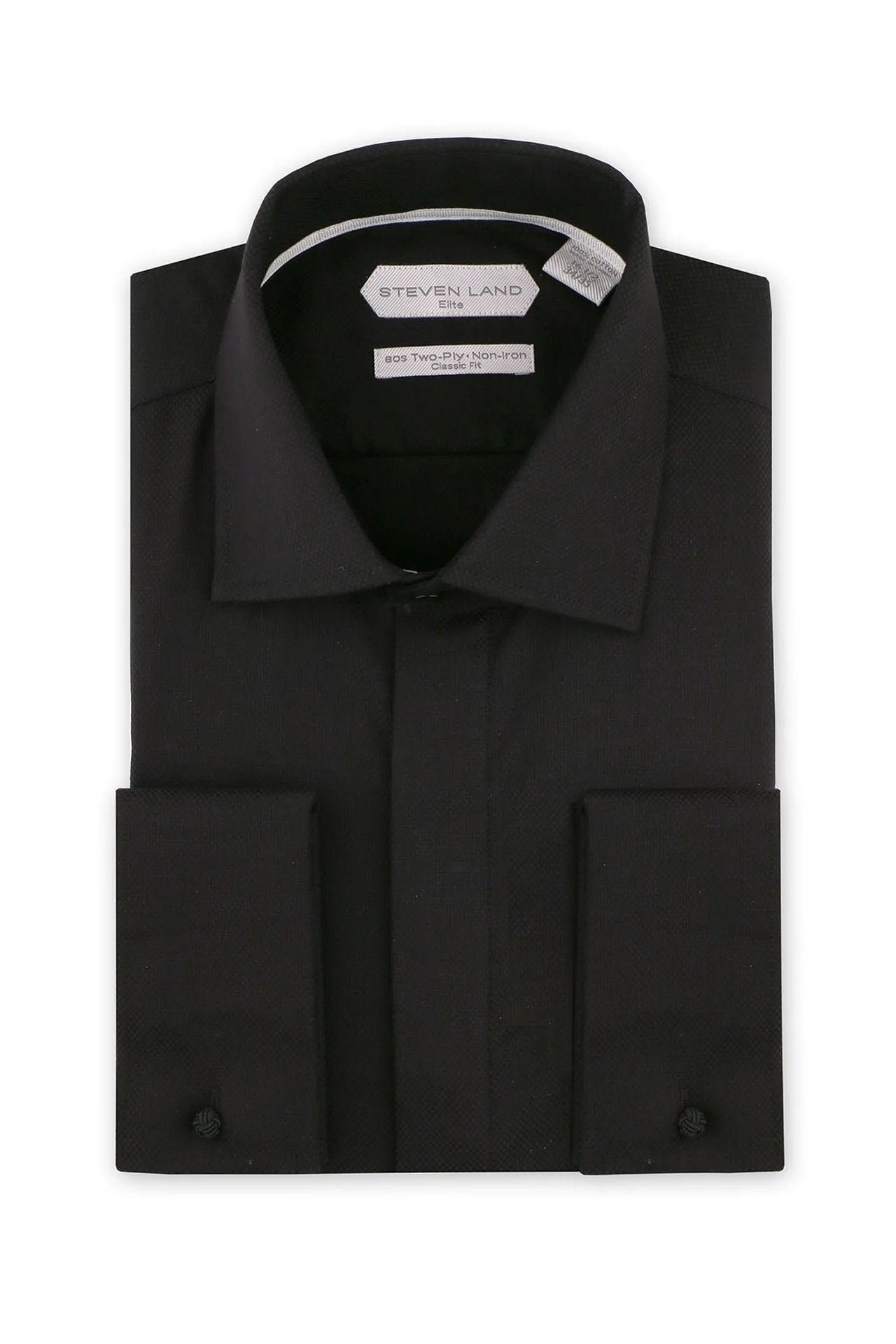 Ceremony Textured Shirt | Black