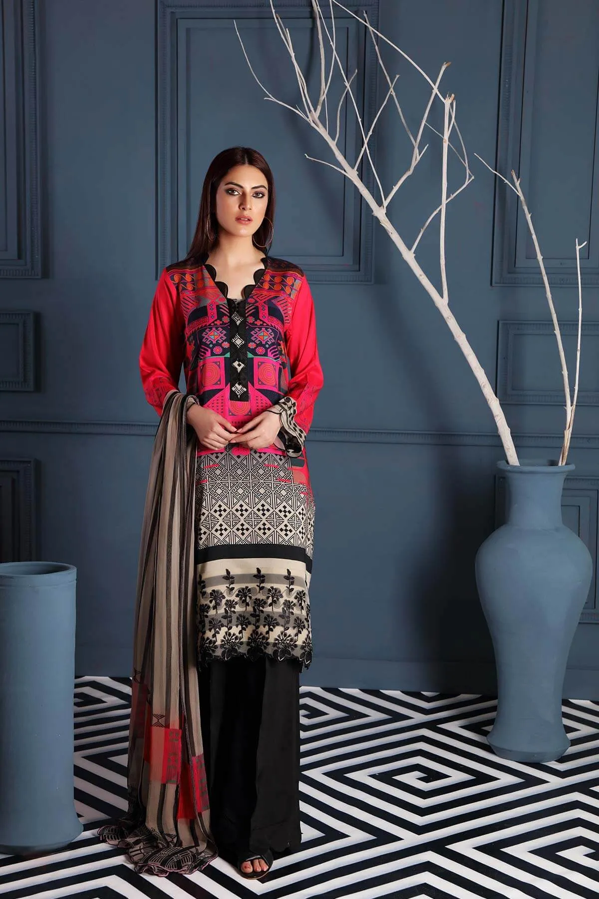 Charizma Combinations Embroidered Linen Collection – Imperial CCW-04