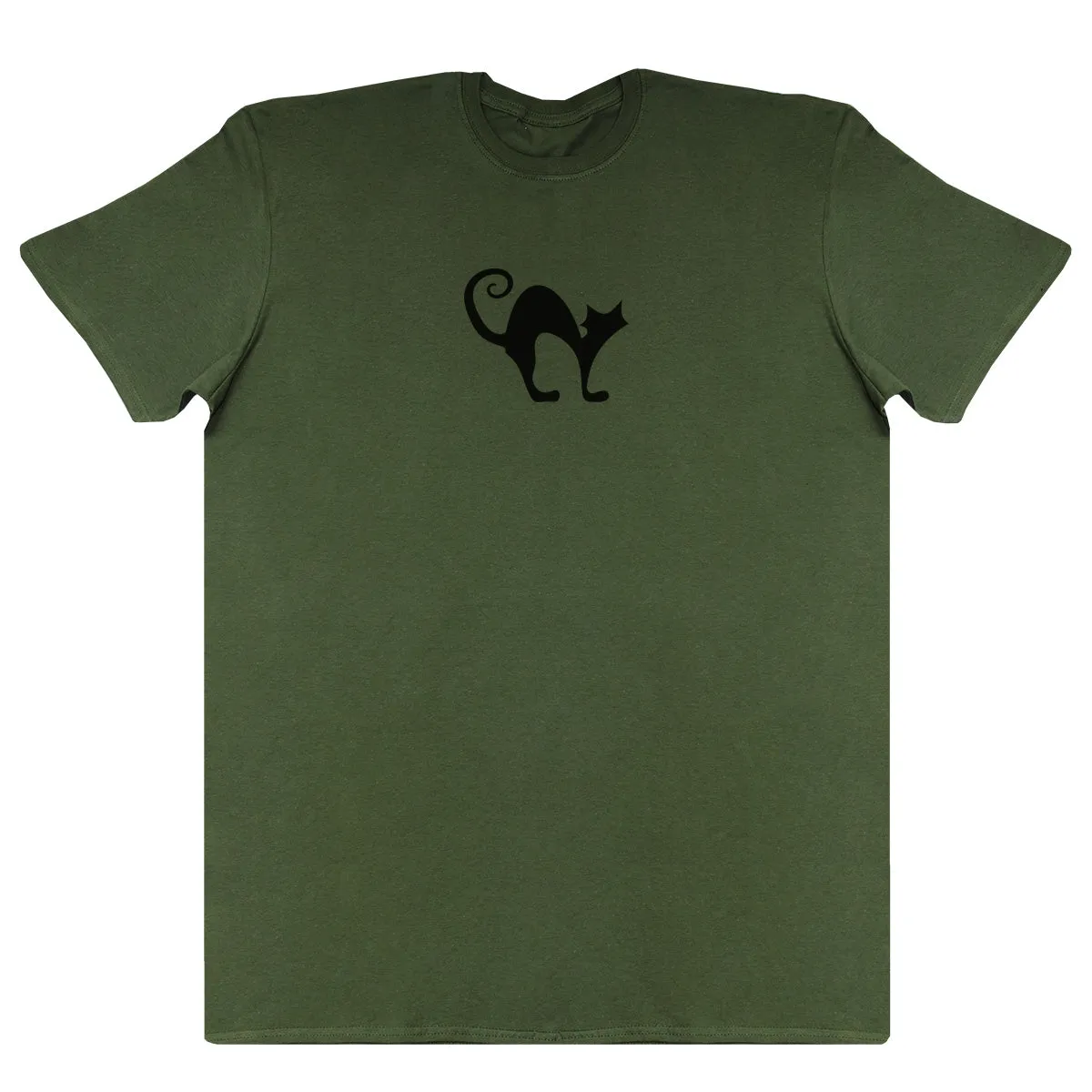Curly Cat Tail - New Style Huge Comfy T-Shirt