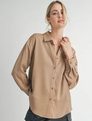 Dress Code Back Knot Shirt