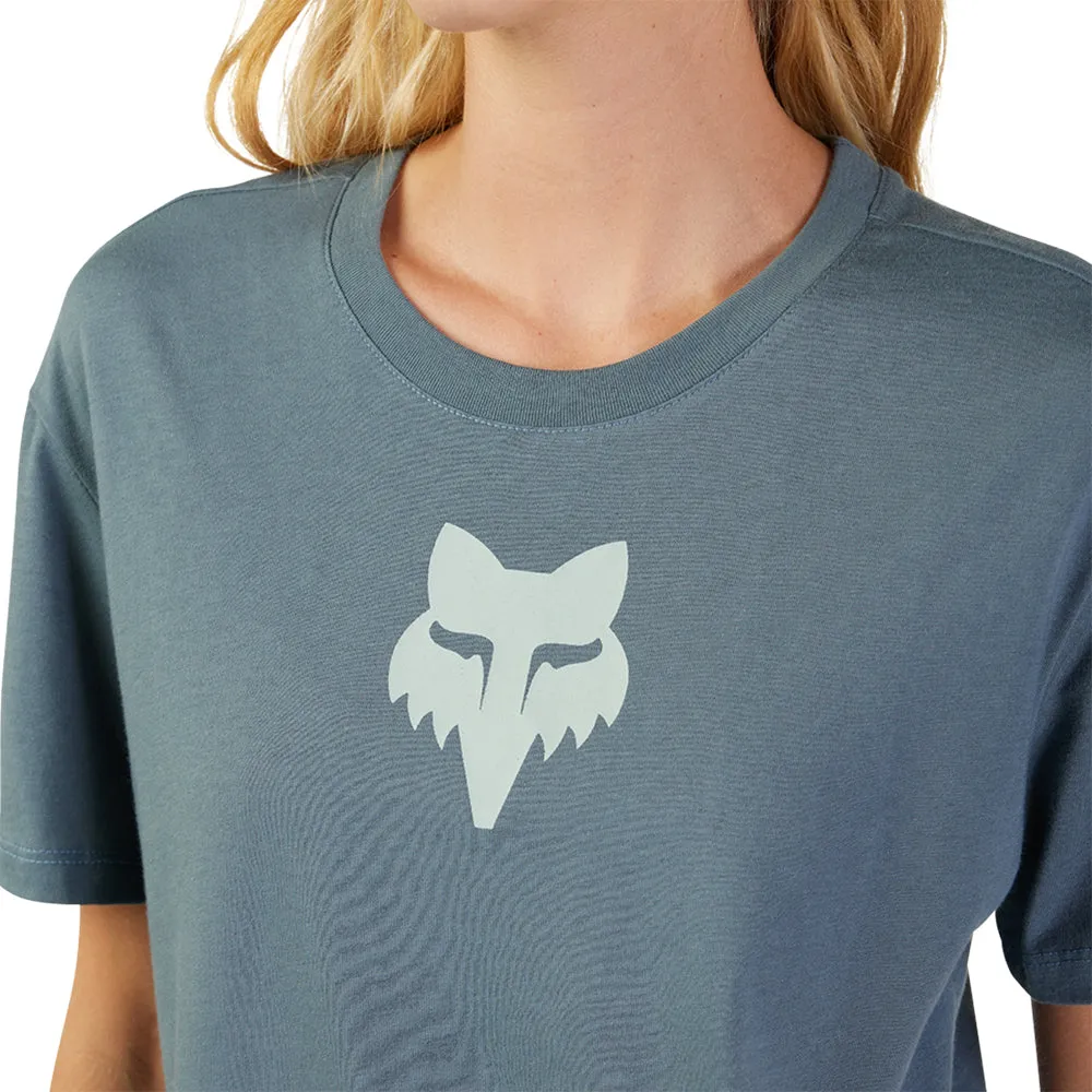FOX WOMENS FOX HEAD SS TEE [CITADEL]