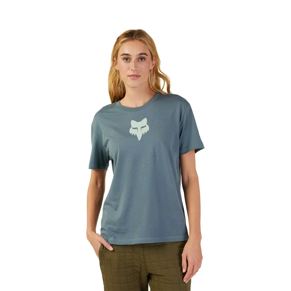 FOX WOMENS FOX HEAD SS TEE [CITADEL]