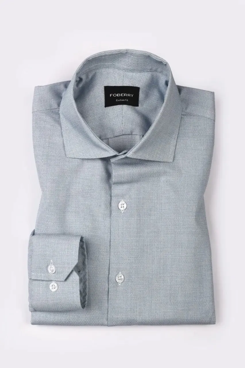 Green Knot Structured Shirt