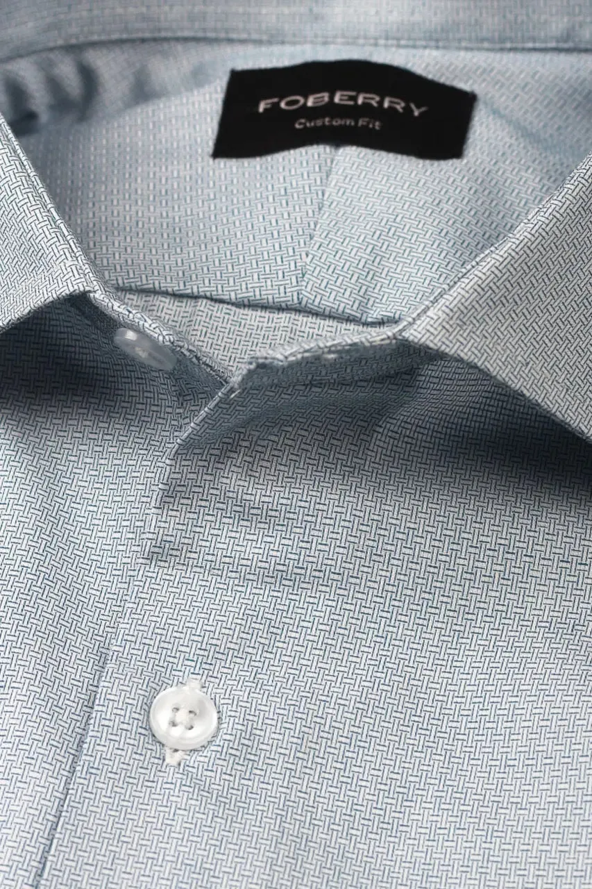 Green Knot Structured Shirt