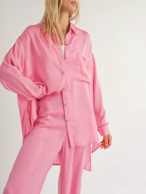Hibiscus Button Up