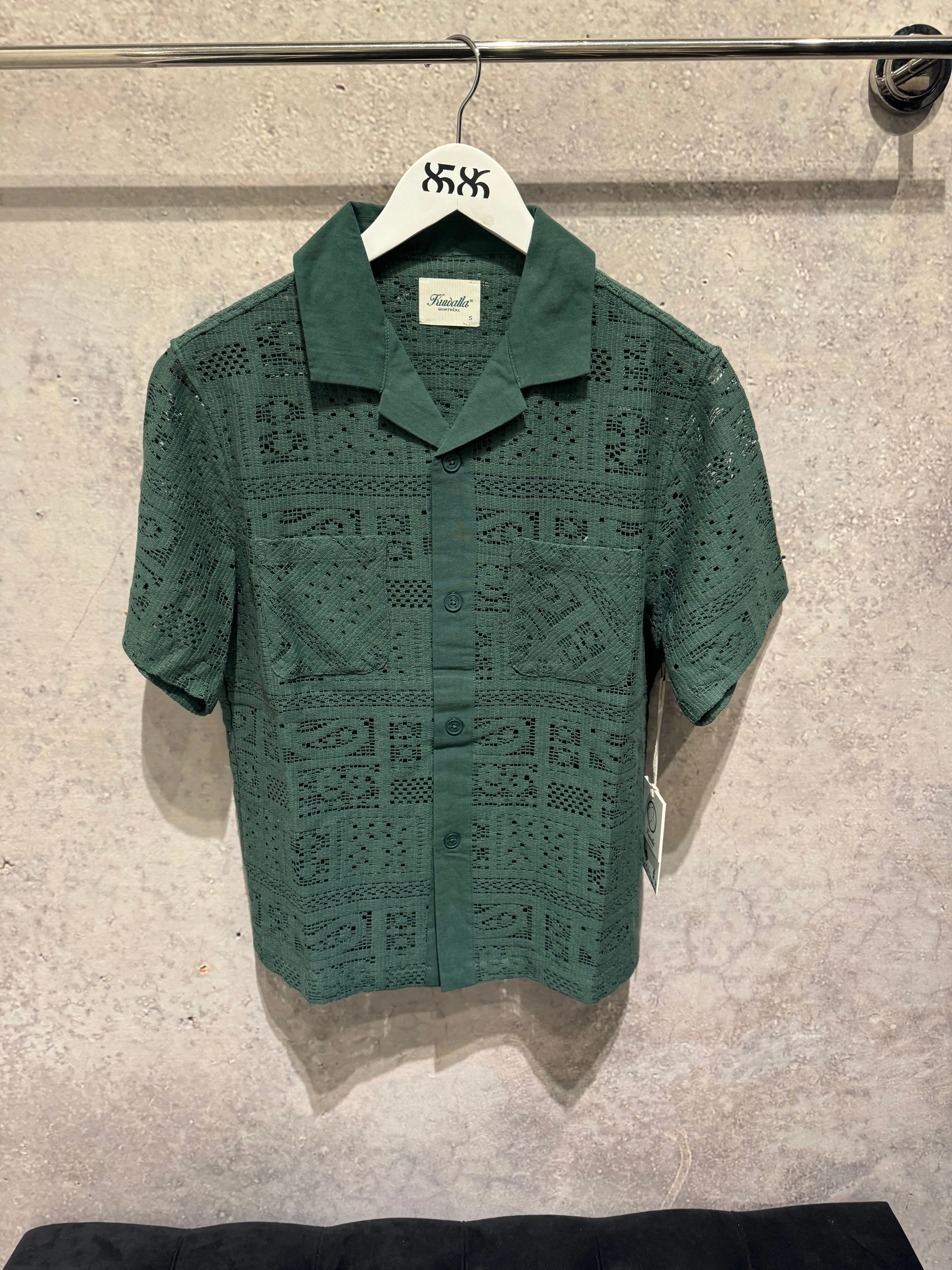 KUWALLA CROCHET YACHT SHIRT: