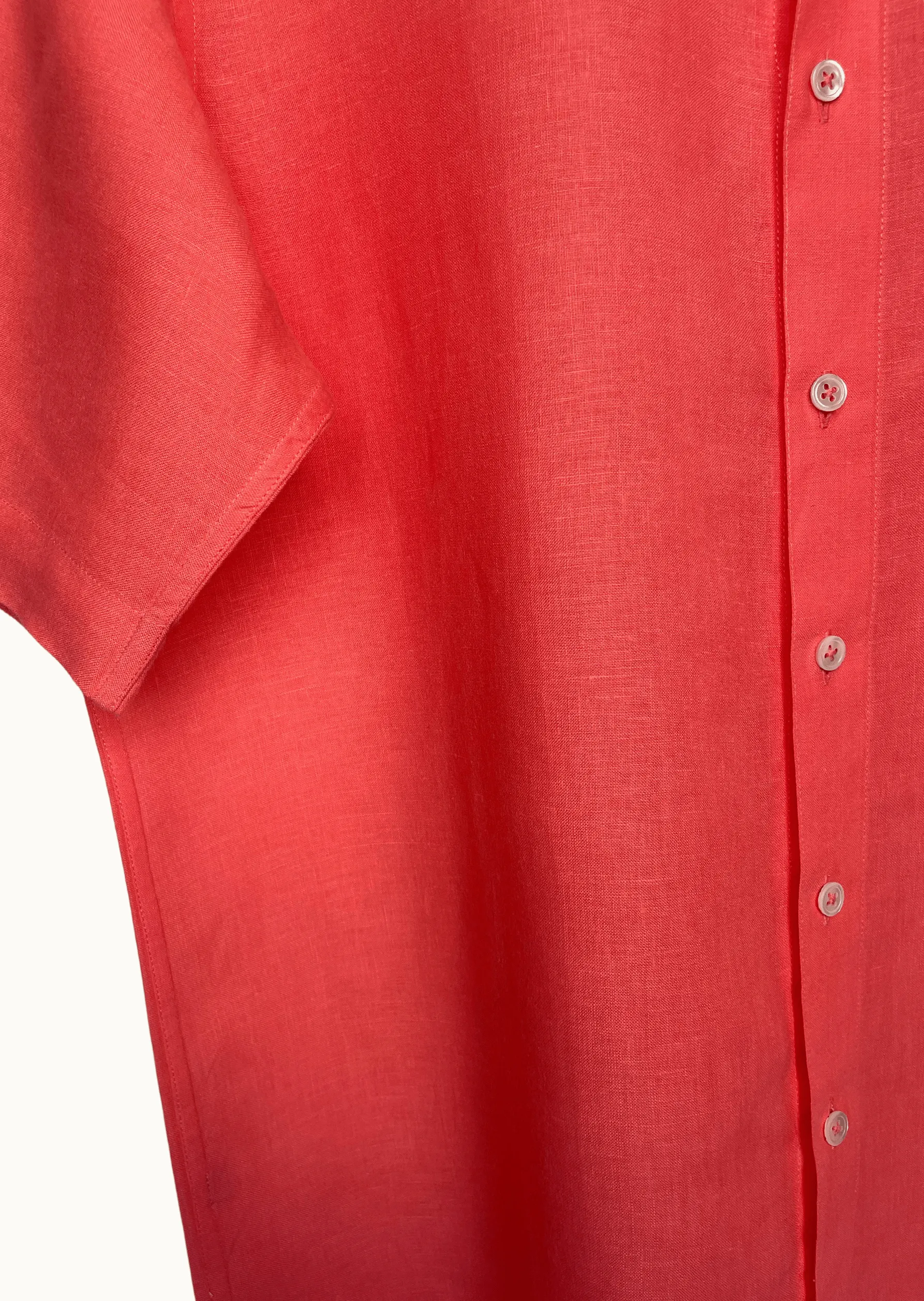 Laos Short Sleeve Linen Shirt - Dubarry