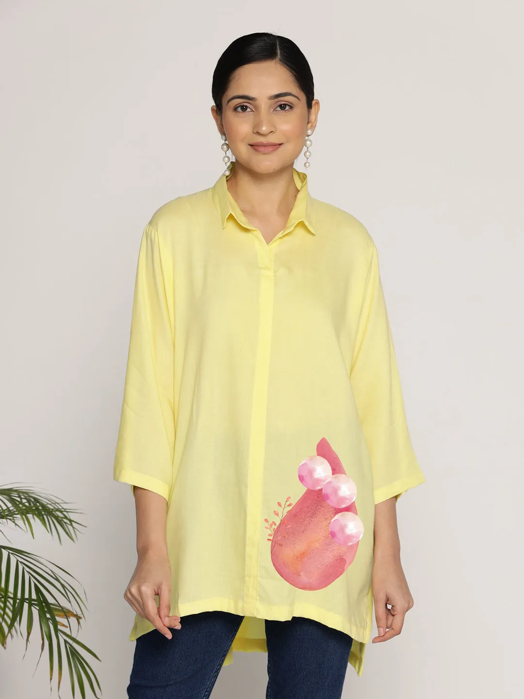 Lemon Rayon ShirtTop - Vivifiant