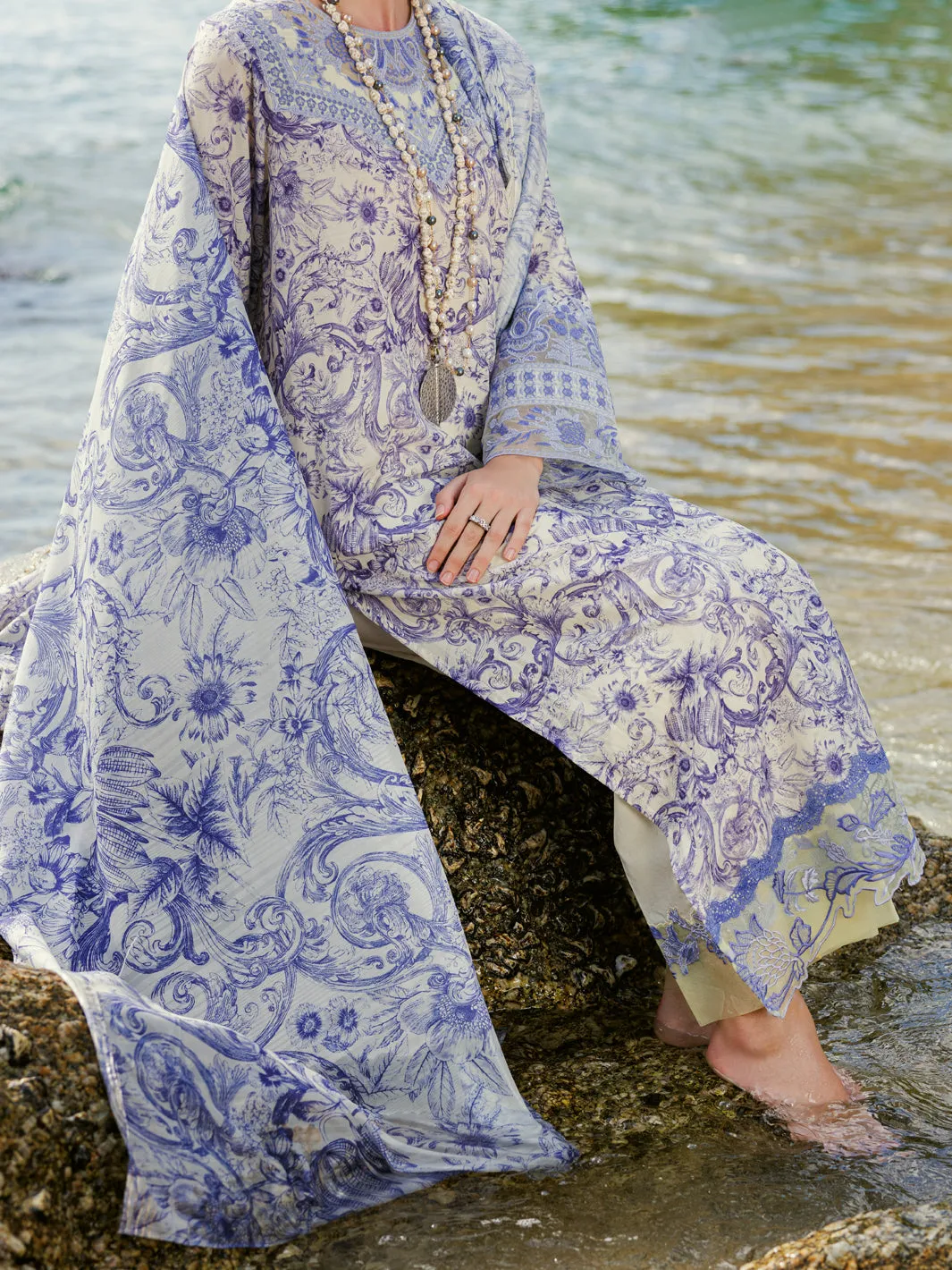 Light Purple Lawn 3 Piece Unstitched - ALP-3PS-1808