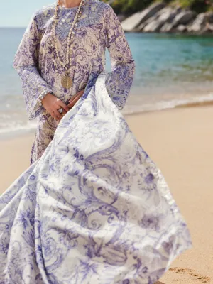 Light Purple Lawn 3 Piece Unstitched - ALP-3PS-1808