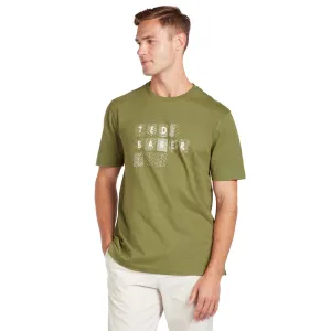 Men Mmb-Zoate-Ss Regular Textured  T-Shirt - Olive