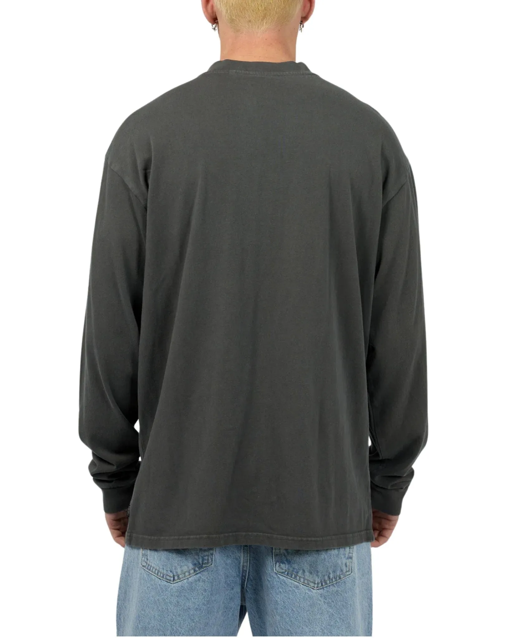 Mens Henley LS Top