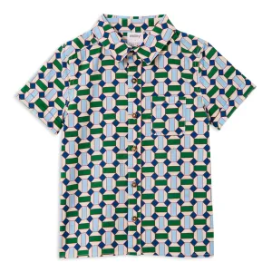 Milky Poolside Cotton Shirt