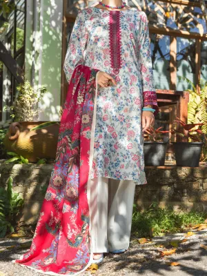 Multicolor Lawn 3 Piece Unstitched - ALP-3PS-1721