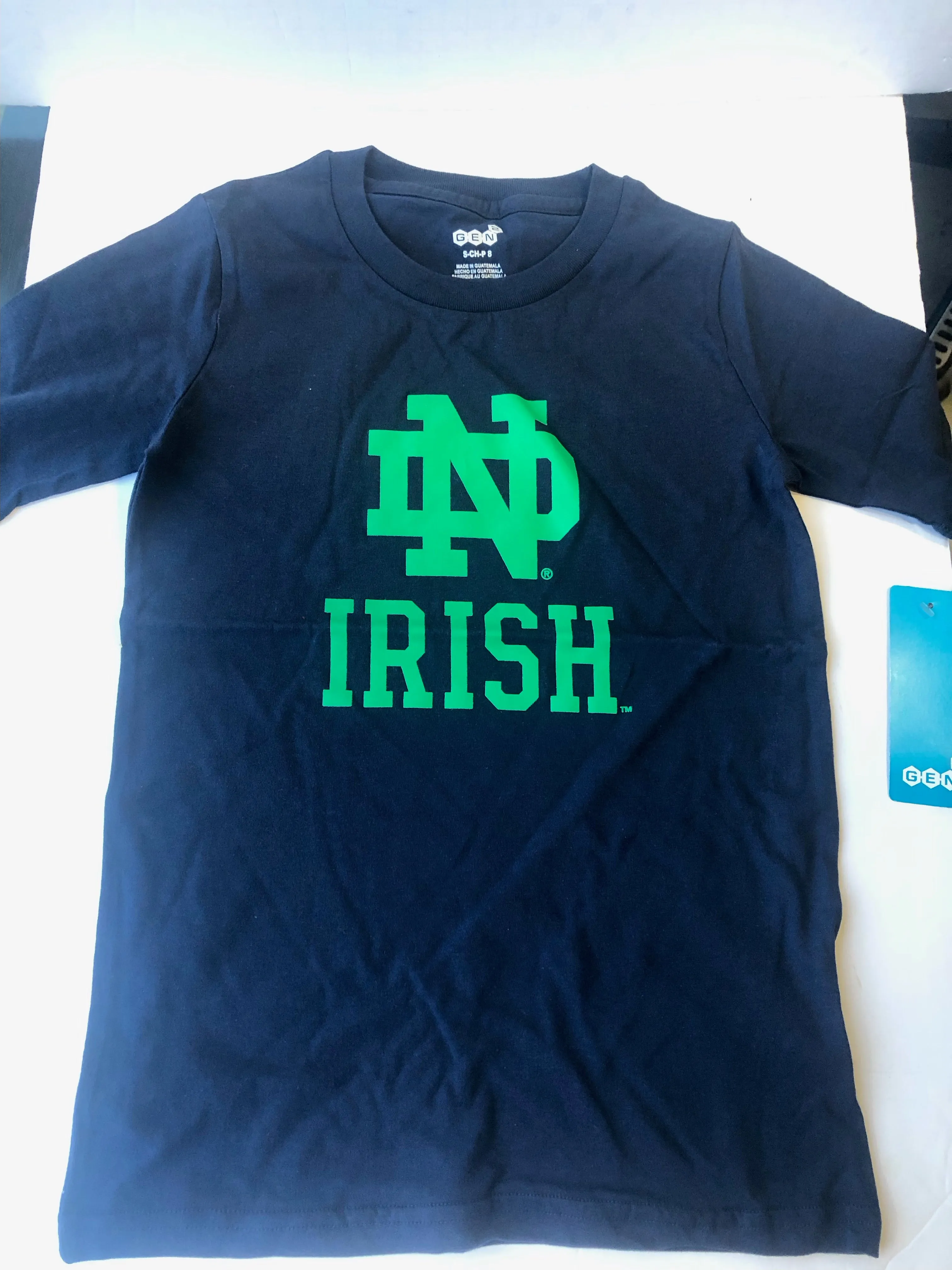 Notre Dame Youth Cotton Blue Shirt