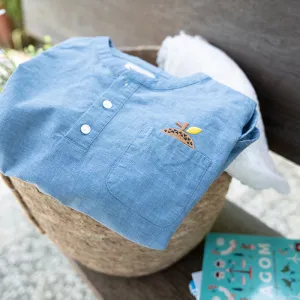 Nut Blue Casual Shirt