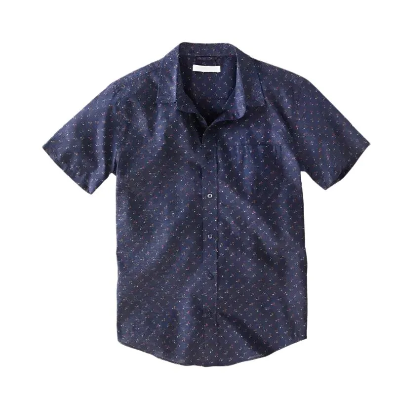 Outerknown SHIRT SEA (Small-Large) Dark Navy Paz