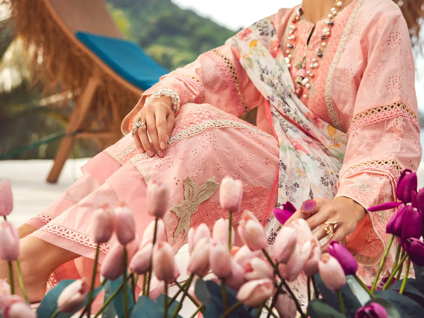 Pink Dyed Lawn 3 Piece Unstitched - ALP-3PS-1726