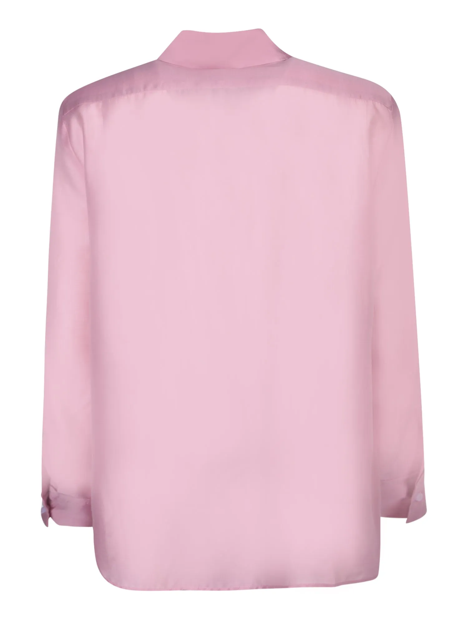 Pink Lyocell Muslin Shirt