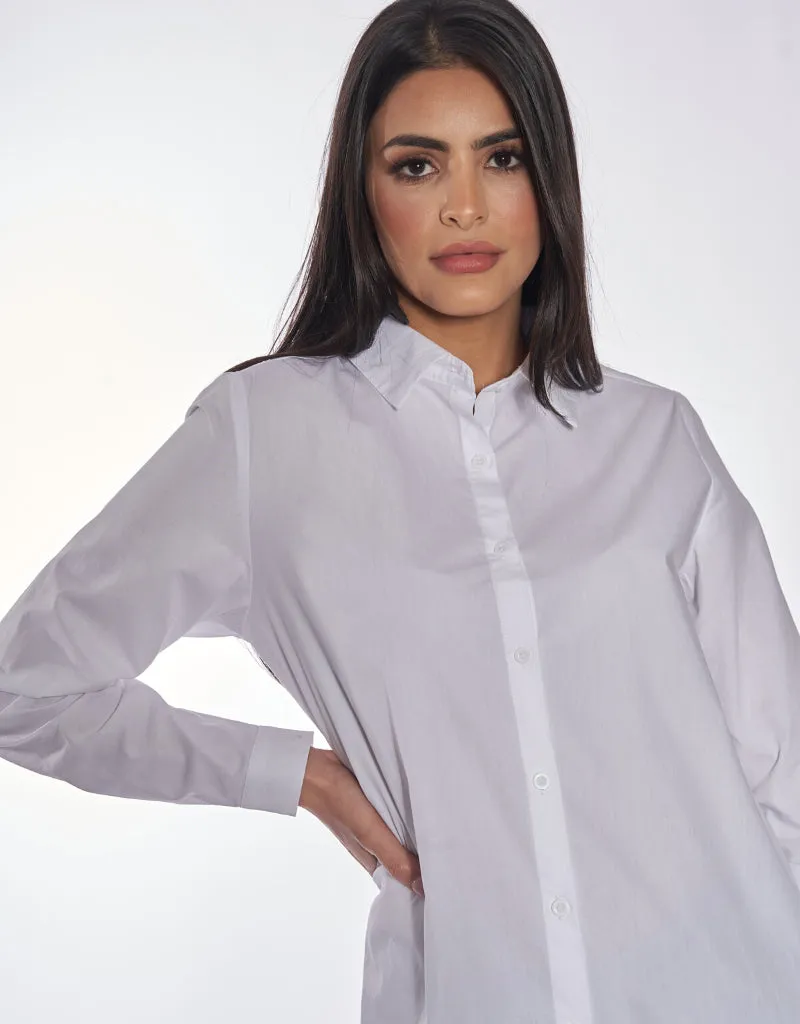 Plain Button Shirt