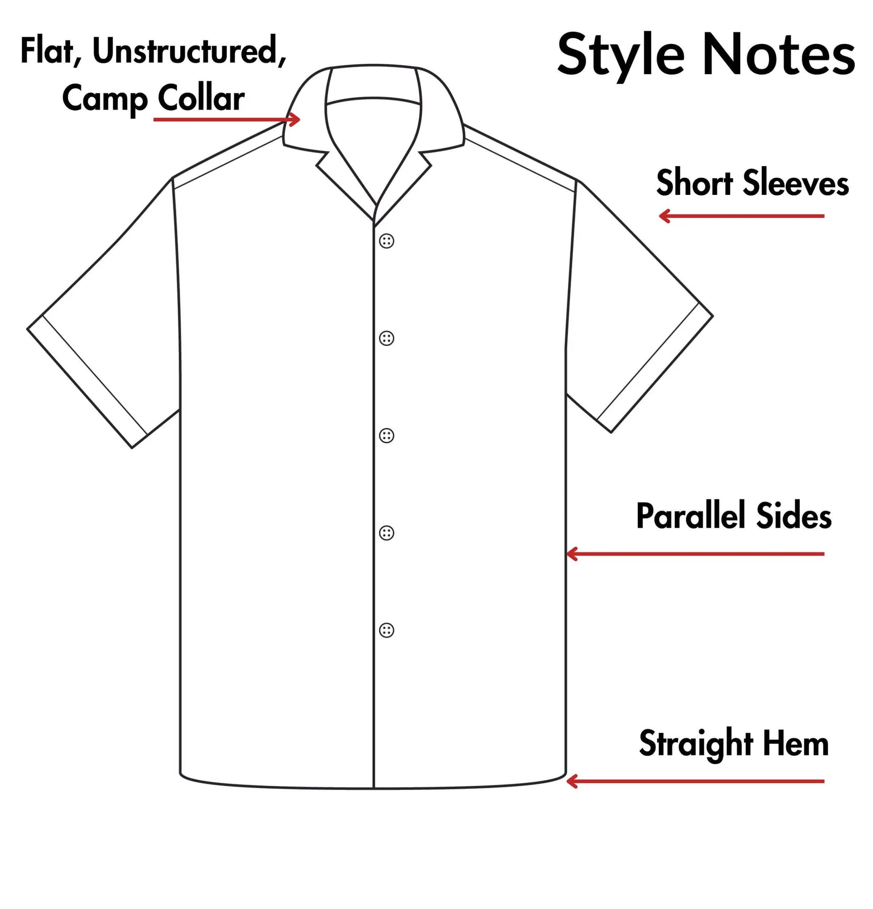 Pure Linen - Camp Collar - Short Sleeve - Beige