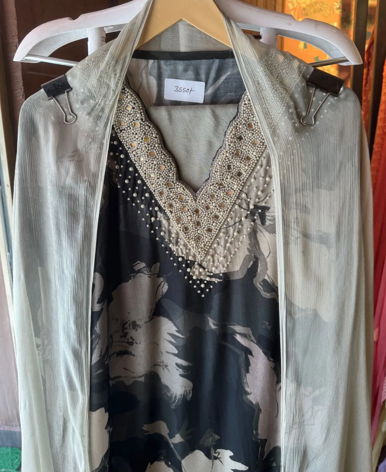 Pure Muslin cotton Digital printed unstitched full size shirt ,very smart print