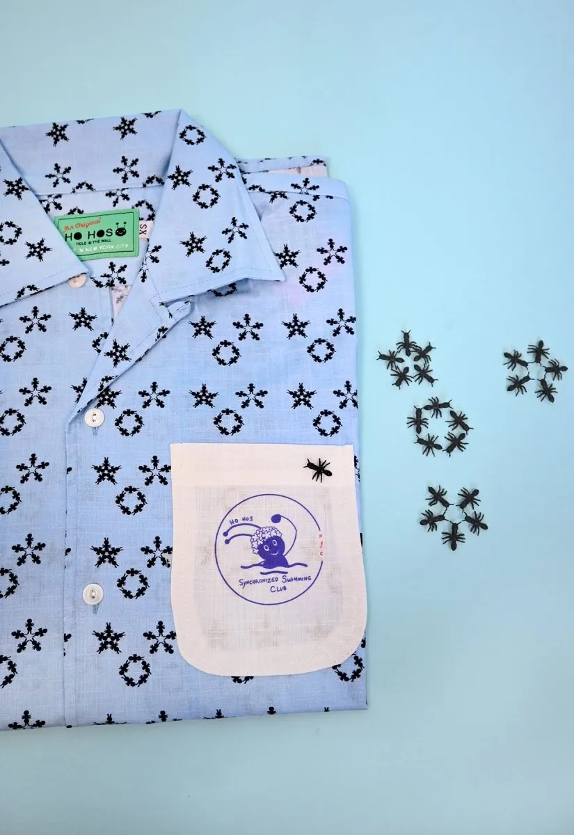 "Synchronized Swimming Club" Shirt - Blue Waters