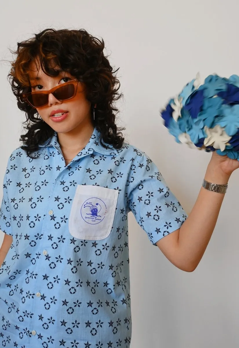 "Synchronized Swimming Club" Shirt - Blue Waters