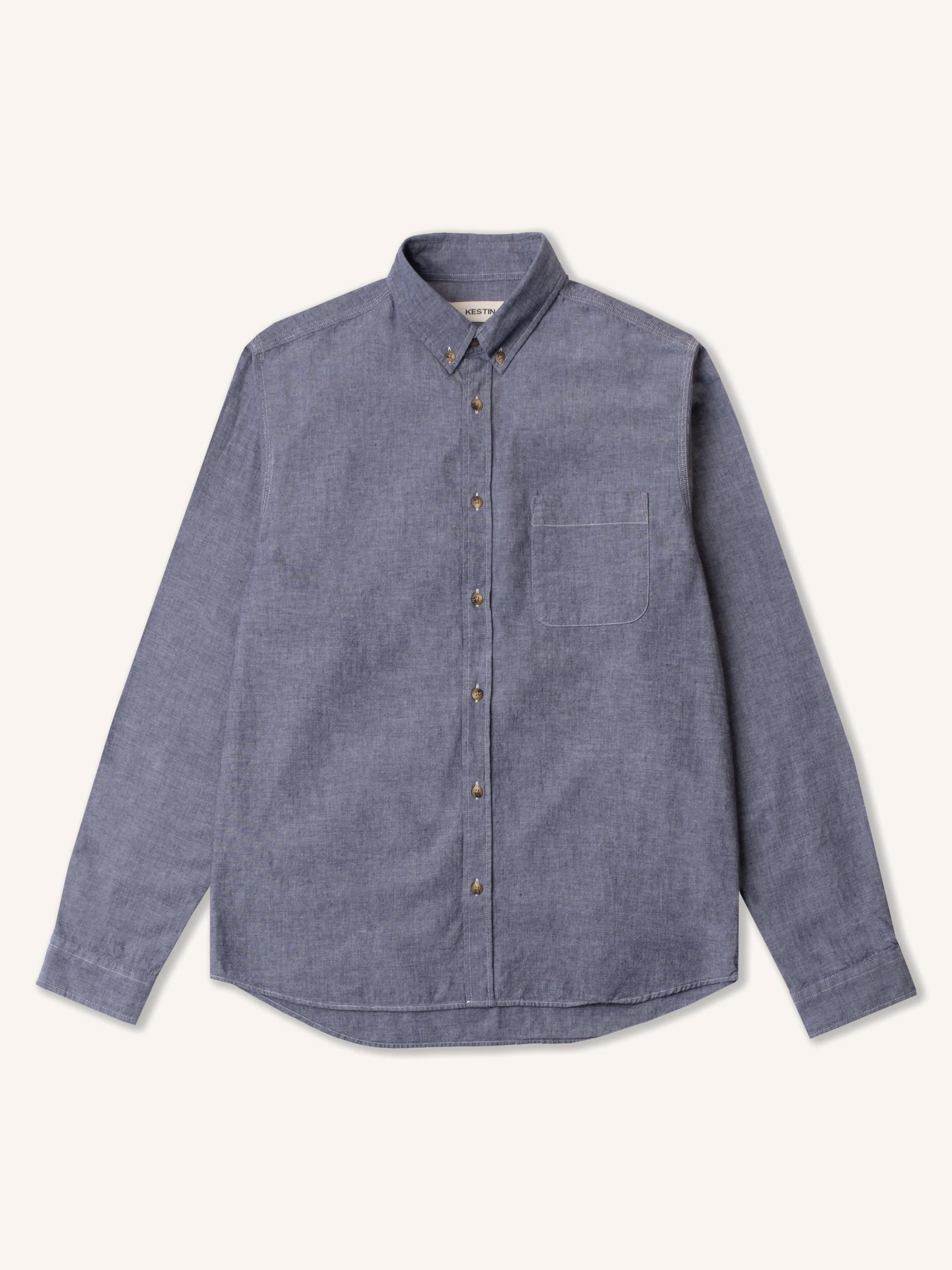 Raeburn Button Down Shirt in Chambray