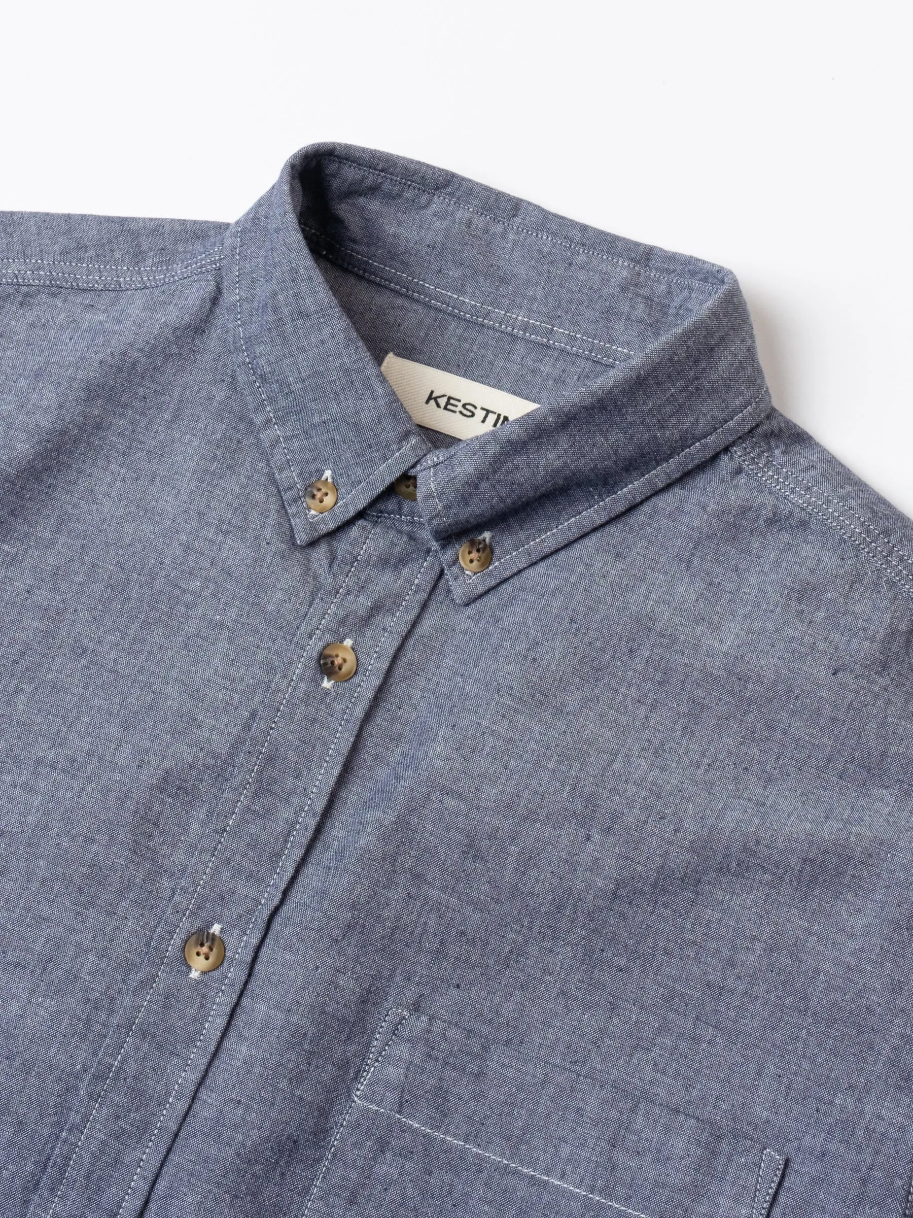 Raeburn Button Down Shirt in Chambray