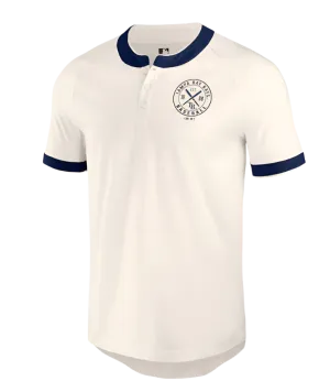 Rays Darius Rucker Collection White Henley Raglan T-Shirt