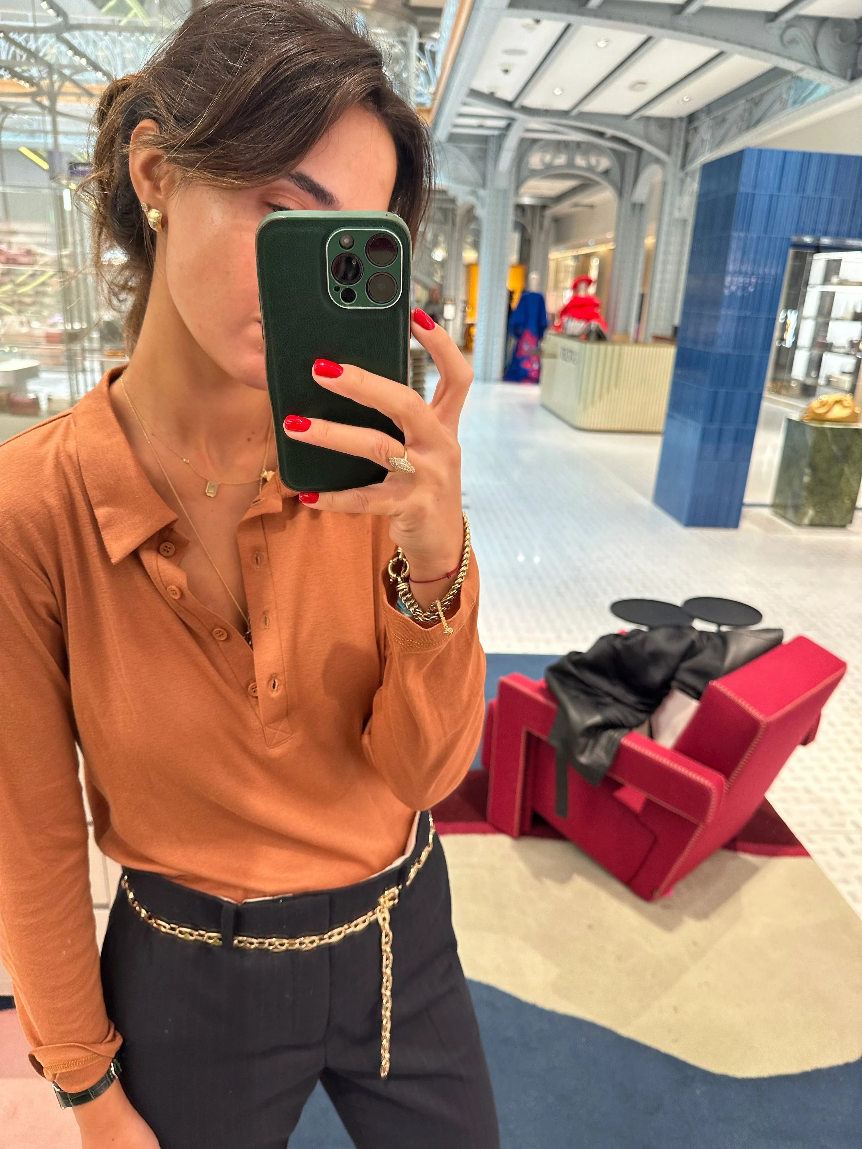 Second Skin Polo Top