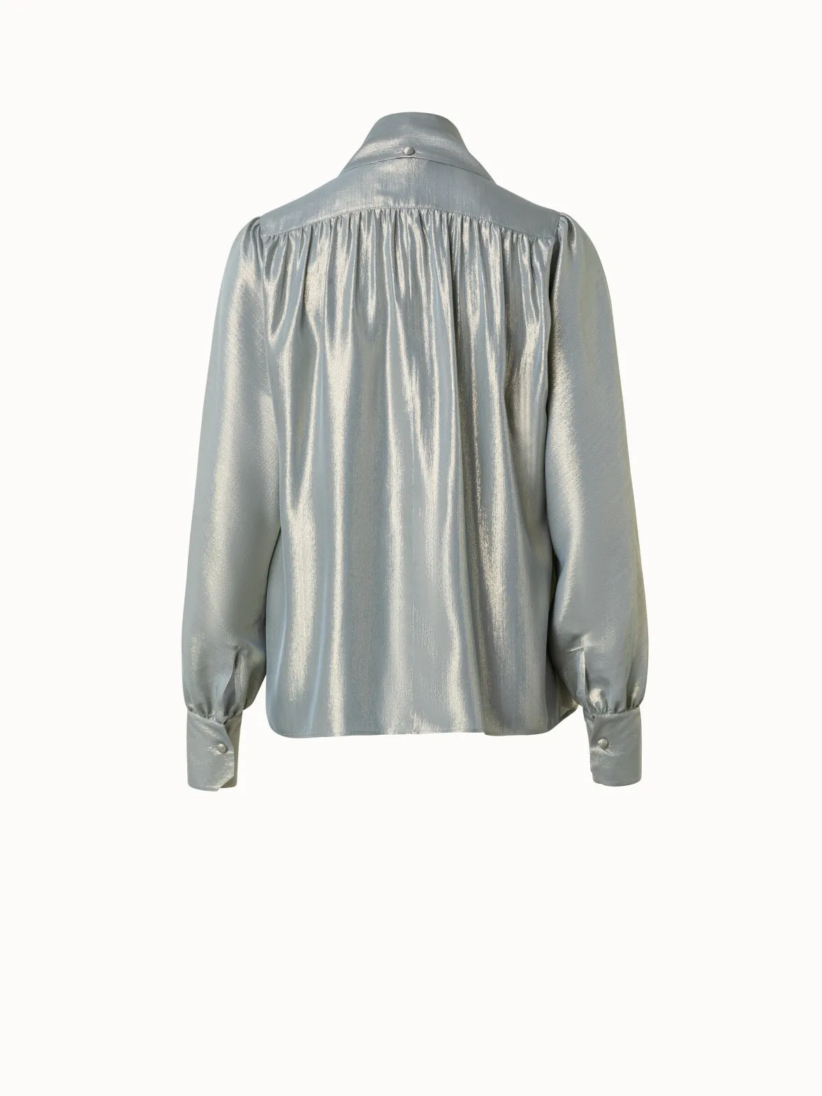 Silk Lurex Organza Blouse
