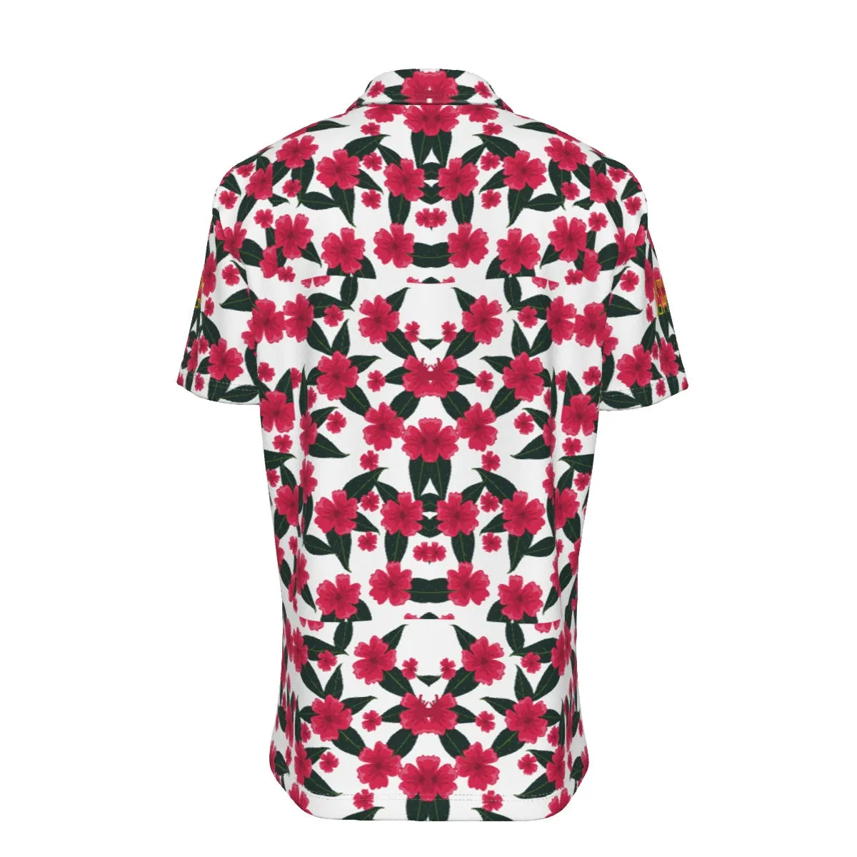 Sixty Eight 93 Logo Gold Floral II Button Up Shirt