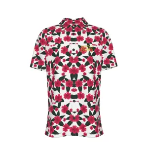 Sixty Eight 93 Logo Gold Floral II Button Up Shirt