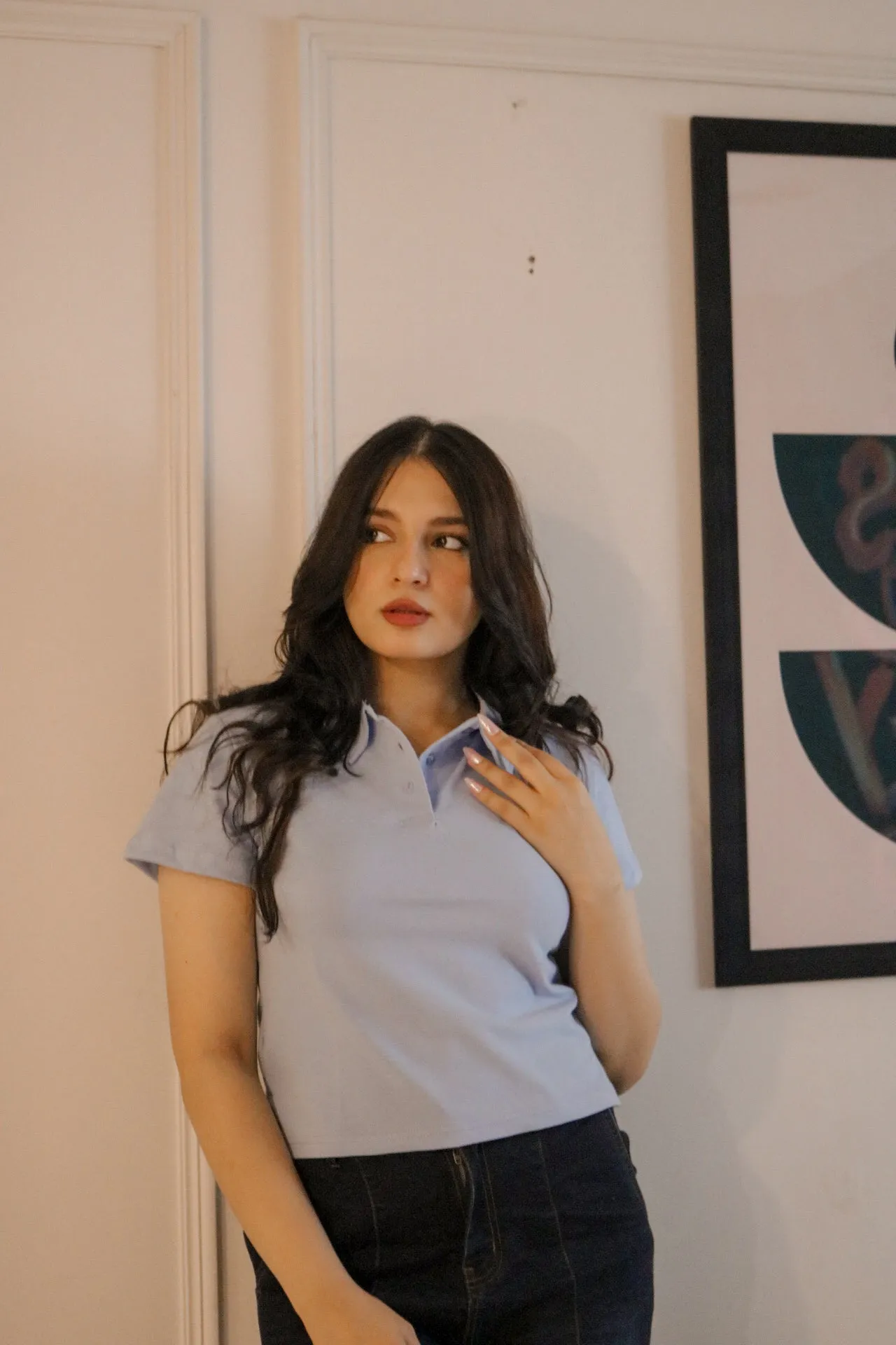 SKY BLUE POLO