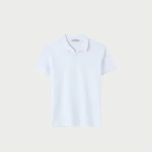 Textured Fabric Derby Polo Shirt