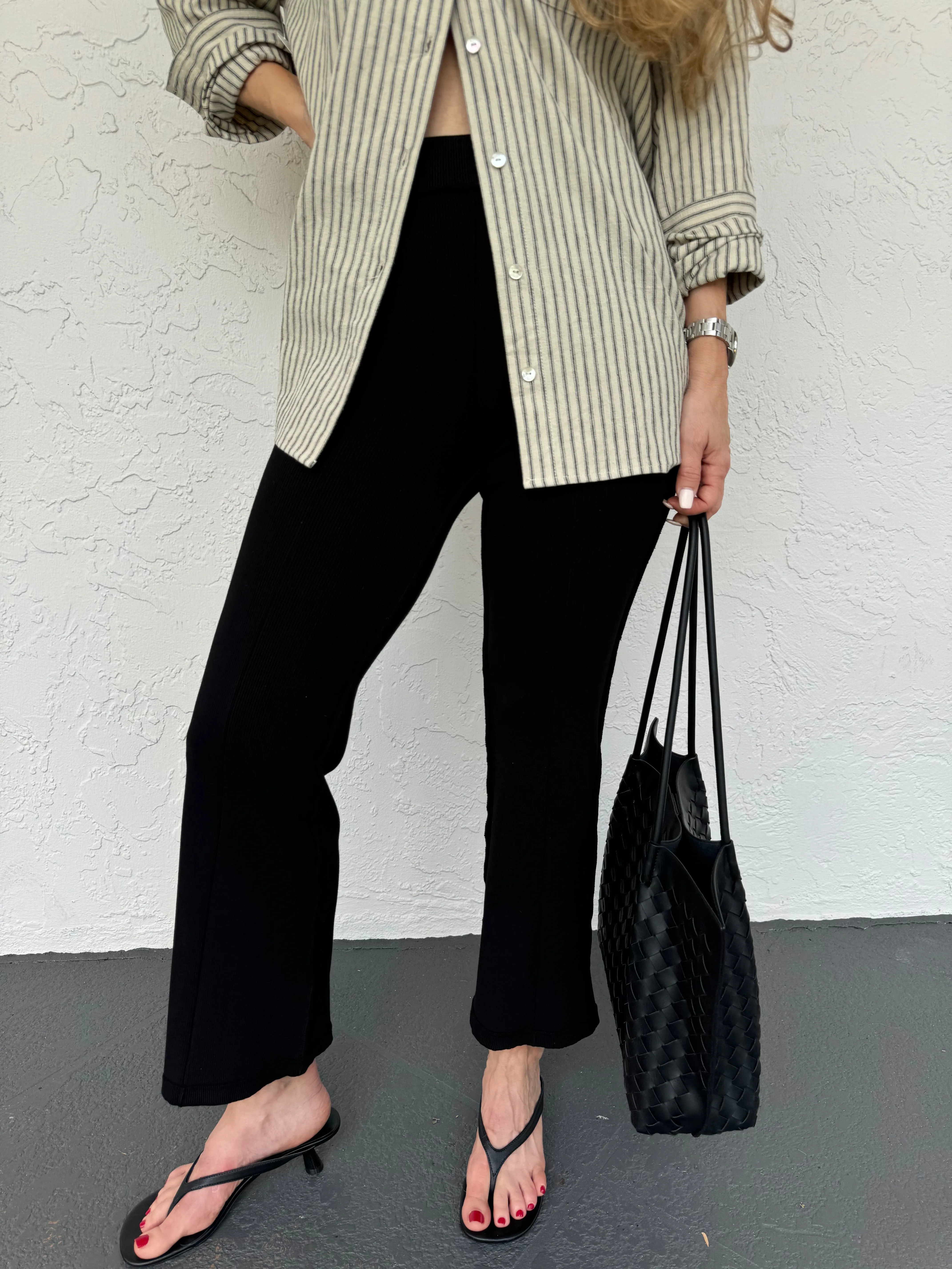 The Linen Stripe Relaxed Shirt