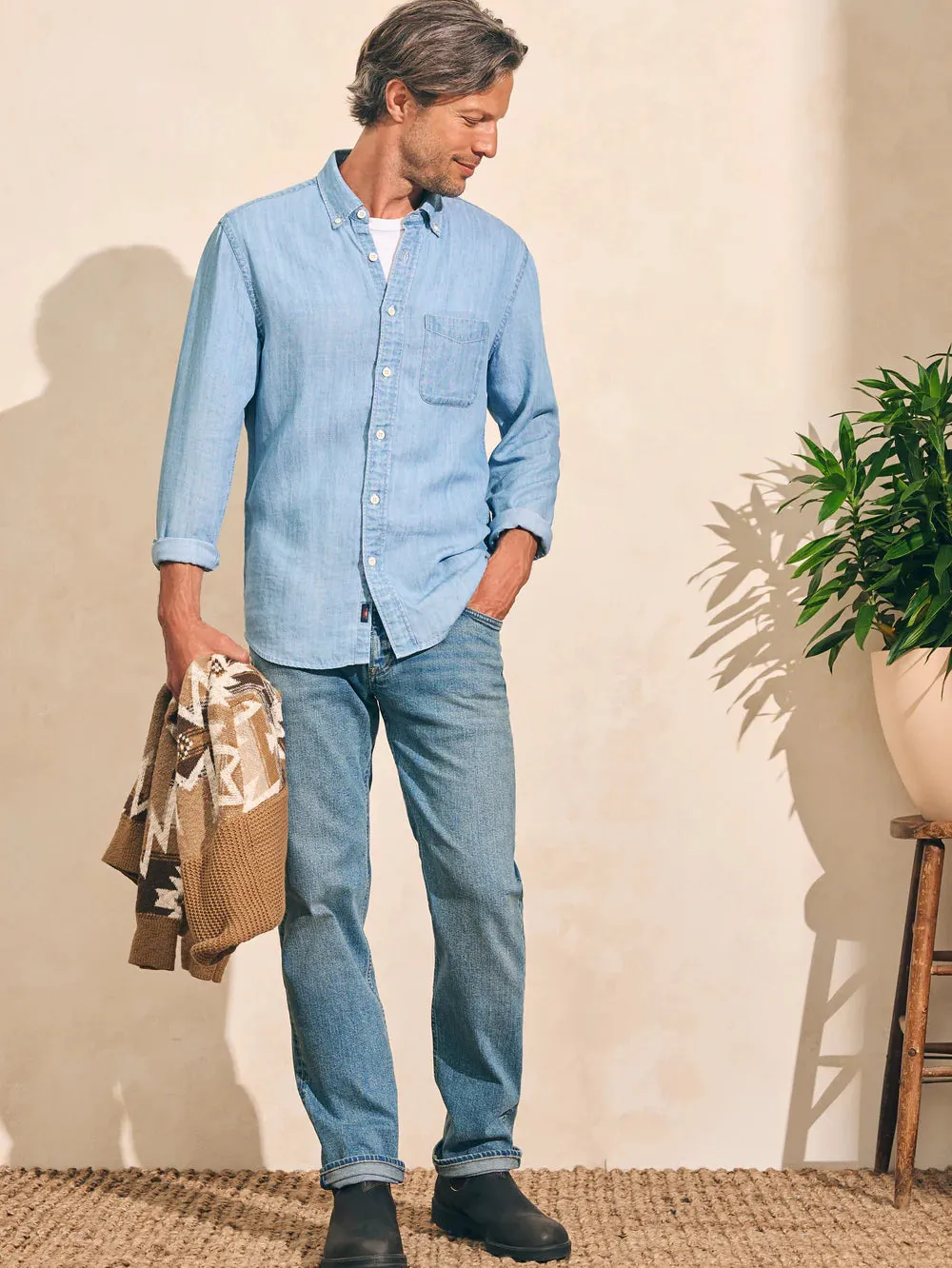 The Tried And True Chambray Shirt