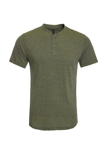 Top - Henley Short Sleeve T-Shirt