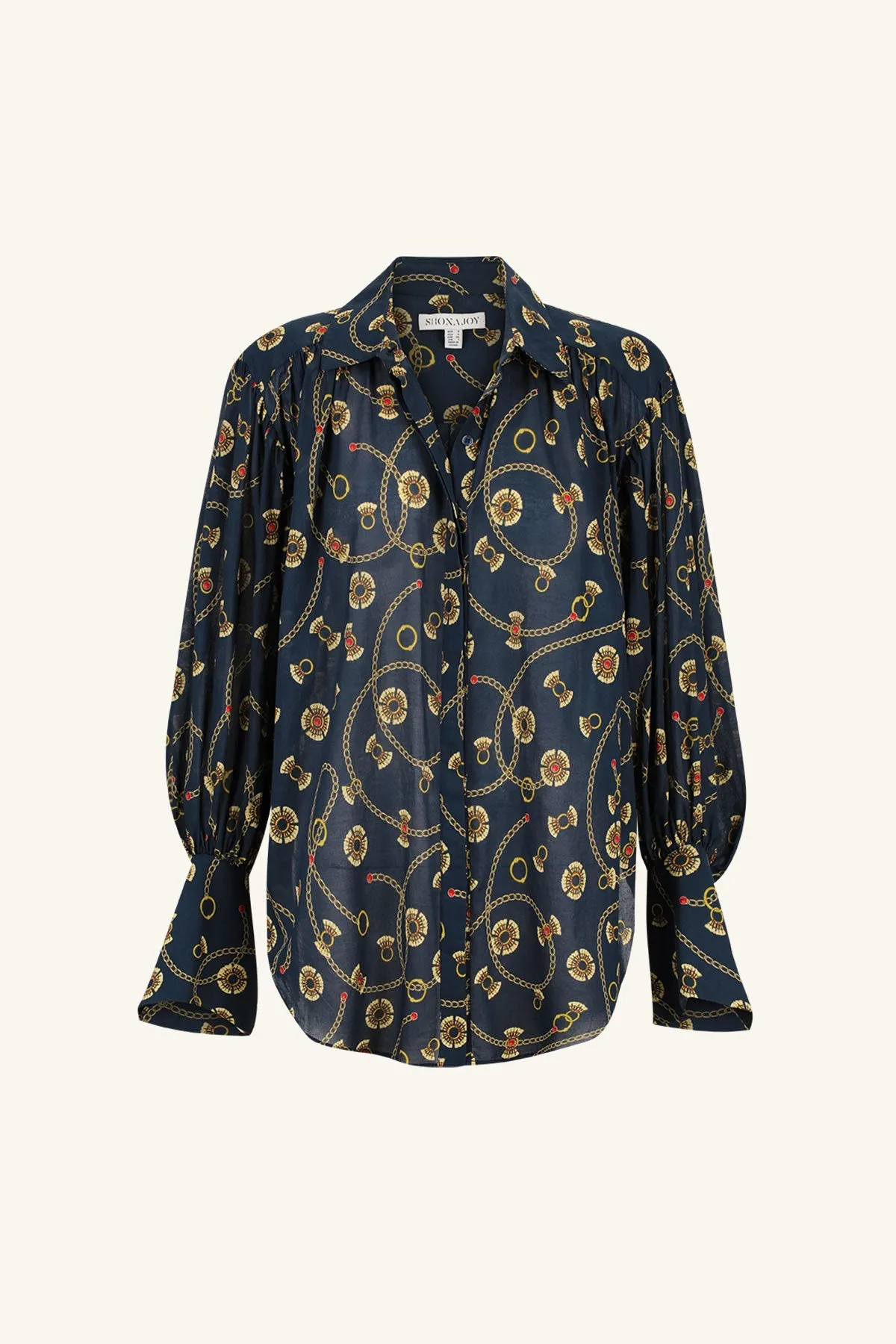 VACANCE BALLOON SLEEVE SHIRT