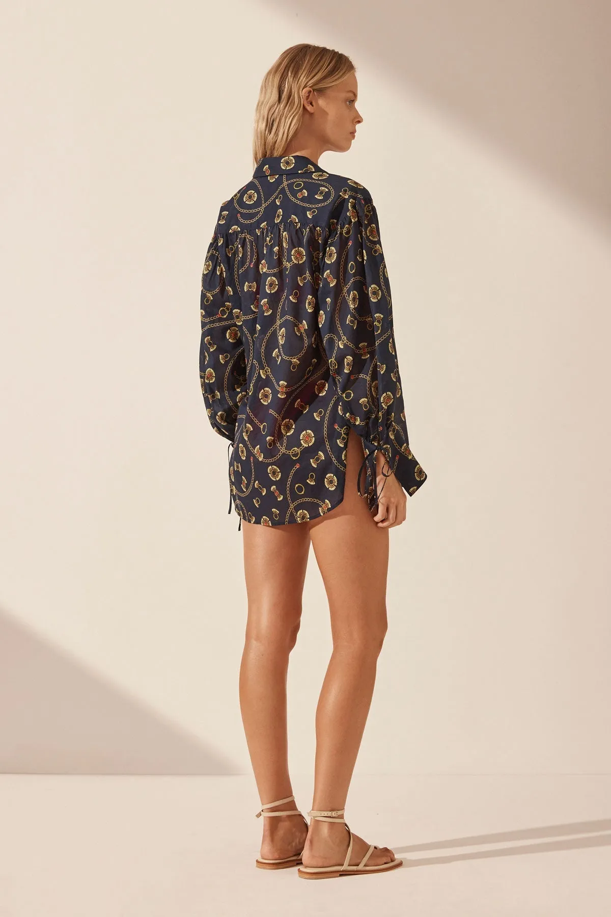 VACANCE BALLOON SLEEVE SHIRT